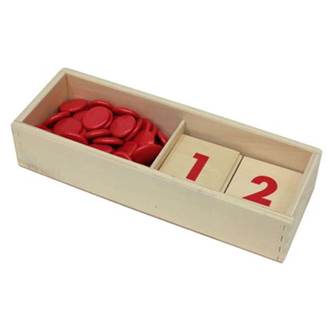 Number Cards And Counters Montessori Materials Thinkamajigs