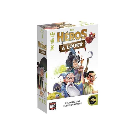 Jeu Héros à louer Jeu de cartes Iello