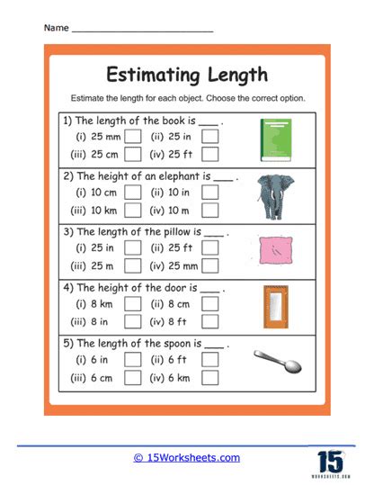 Measurement Worksheets - 15 Worksheets.com - Worksheets Library