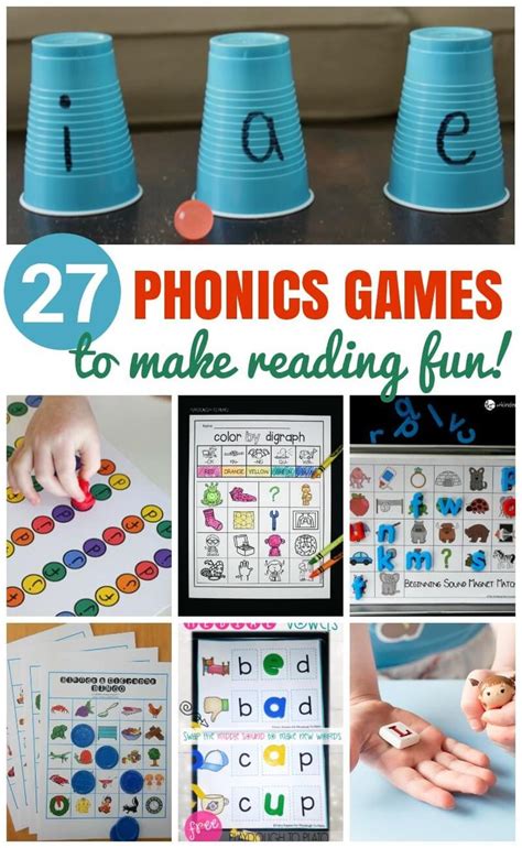 27 Phonics Activities That Make Learning To Read Fun Phonics Games