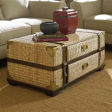 A Guide To Choosing The Perfect Wicker Trunk Coffee Table - Coffee ...