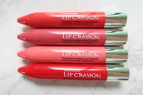 Mentholatum's New Lip Crayon Lip Balm Moisturises & Colours Your Lips ...