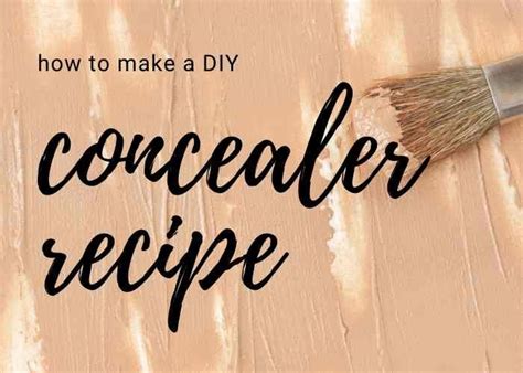 Diy Concealer Recipe Artofit