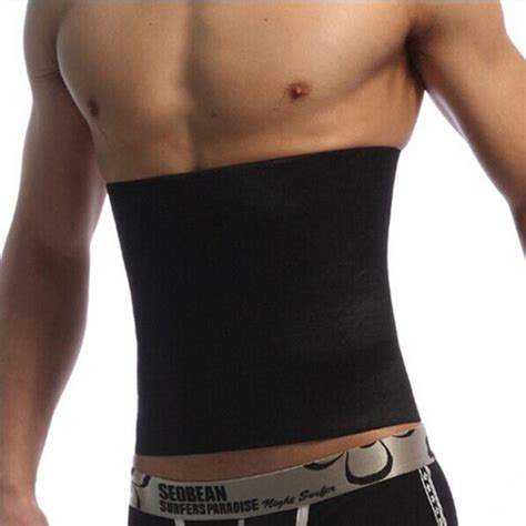 Men S Inner Muscle Belt Slimming Belt Beer Belly Body Shaper Belt