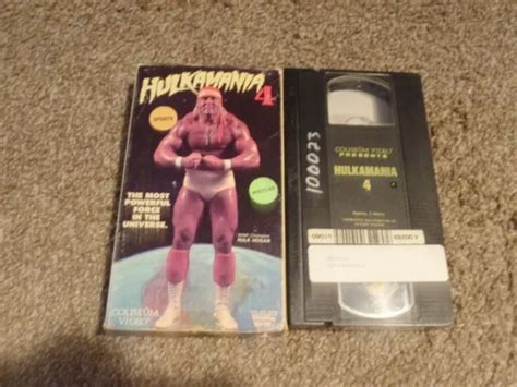 Wwf Hulkamania Coliseum Video Vhs Wrestling Hulk Hogan