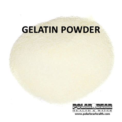 Gelatin Powder 200 Gms Polar Bear Health And Water Edmonton Ab