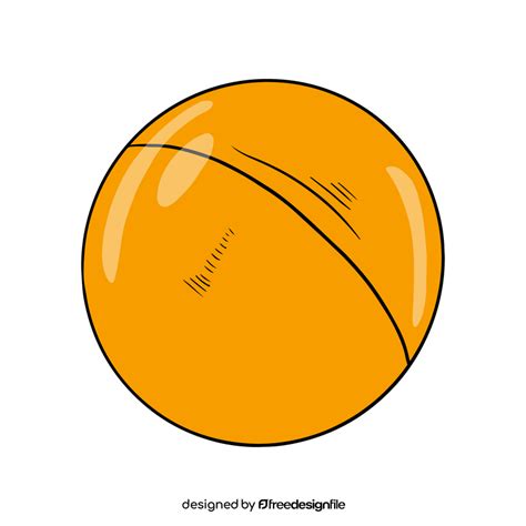 Table Tennis Ball clipart free download