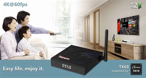Tanix TX68 is another Android 12 TV Box with Allwinner H618 SoC