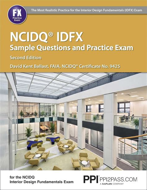 Buy Ppi Ncidq Idfx Sample Questions And Practice Exam Nd Edition