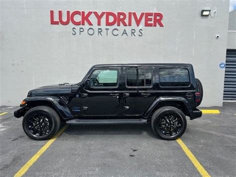 2021 Used Jeep Wrangler 4xe Unlimited Sahara High Altitude 4x4 At