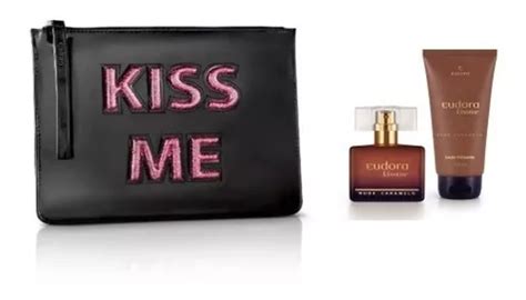 Kiss Me Nude Caramelo Perfume Creme Necessaire G Eudora Frete grátis