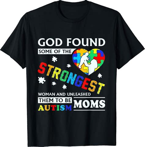 Autism Awareness T Shirt Ts Autism Mom Shirt For Woman T Shirt