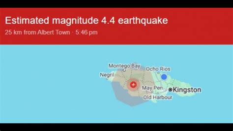 Earthquake Felt In Sections Of Jamaica | RJR News - Jamaican News Online