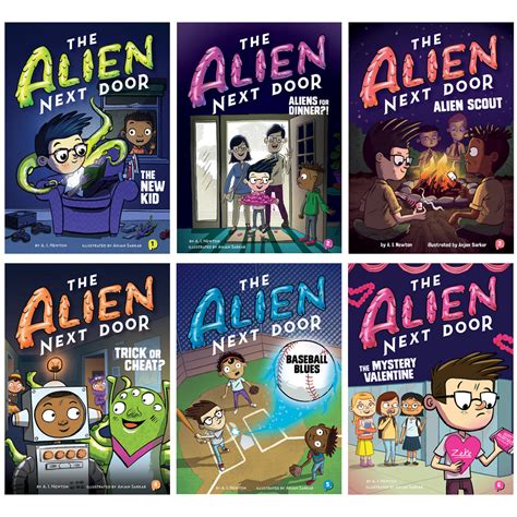 New Products The Alien Next Door Book Collection