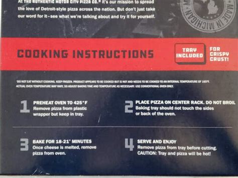 Costco Frozen Pizza Cooking Instructions (All Pizzas)