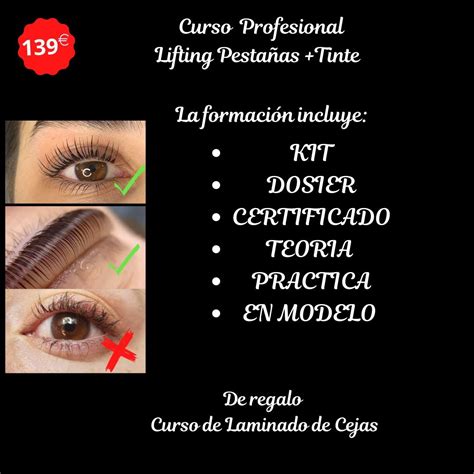 Curso Profesional De Lifting De PestaÑas Y Tinte MicroestÉtica