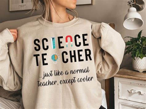 Science Teacher Sweatshirt, Science Shirt, Funny Teacher Gift, Teacher ...