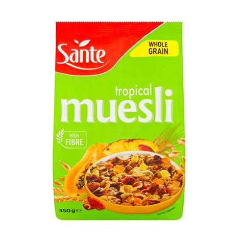 Sante Whole Grain Tropical Muesli G Shopee Philippines