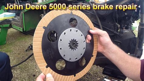 JD 5520 Brakes Repair 5000 Series Final Drive Removal YouTube