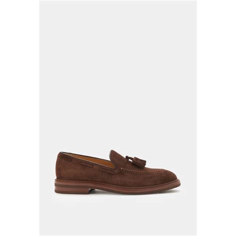 BRUNELLO CUCINELLI Tassel Loafer Dunkelbraun BRAUN Hamburg