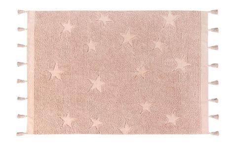 Tapete Lavavel 120 Cm X 175 Cm Hippy Stars Nude De Lorena Canals Vintage Mundobebes