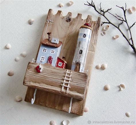 Ключница | Mini casas de madera, Artesanías decorativas, Casitas en ...