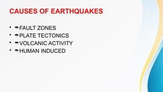 EARTHQUAKE: Earthquake is caused Volcanic eruption | PPT