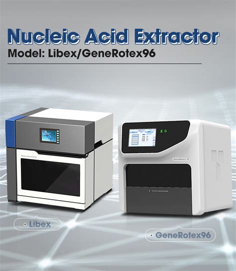 Generotex Automatic Nucleic Acid Extractor Pcr Tests Machine Pcr