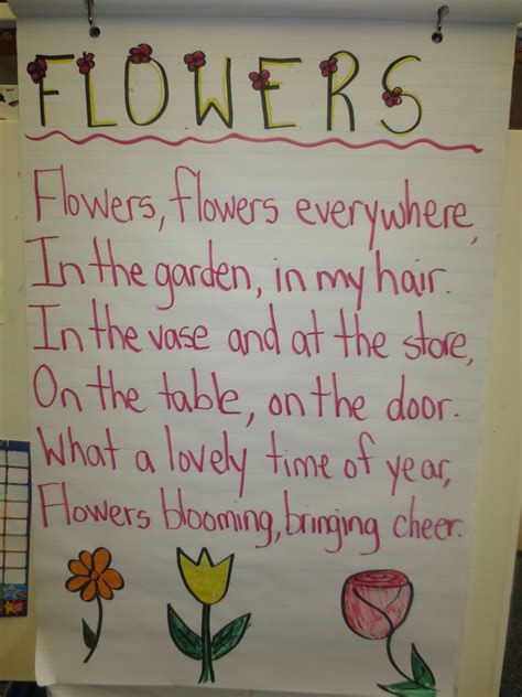 Nursery Rhymes About Flowers