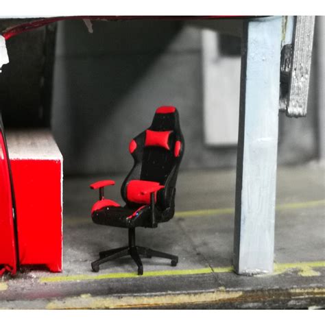 Jual D Receh Kursi Tipe Gaming Chair Aksesoris Maket Diorama Miniatur Kantor Hot Wheels