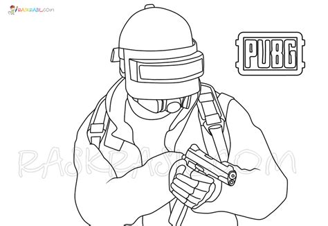 Pubg Coloring Page Printable