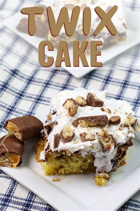 Twix Cake Recipe | Cake Mix Recipes