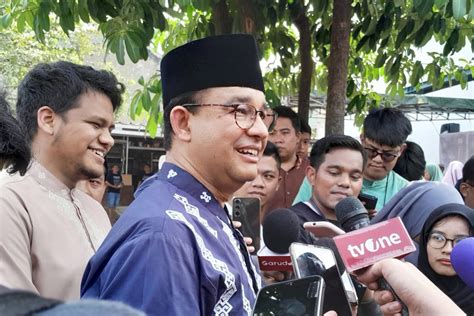 Pernyataan Anies Usai Resmi Didukung Pks Maju Pilgub Jakarta