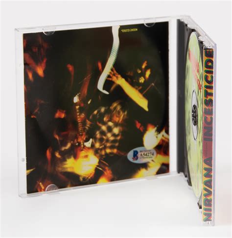 Nirvana Signed Incesticide Cd Rr Auction