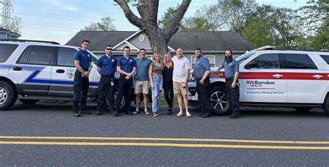 Jackson Township EMS and RWJ-Barnabas Paramedics Reunite with Cardiac