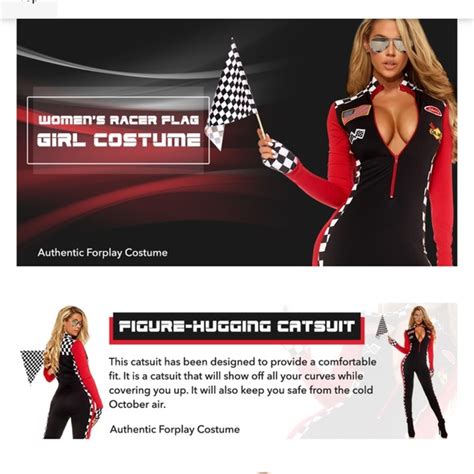 Fashion Nova Other Forplay Womens Sexy Racer Costume Race Car