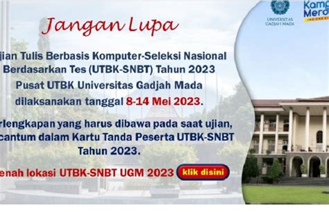 Hari Ini Pengumuman Pbu Ugm 2023 Hasil Penelusuran Bibit Unggul