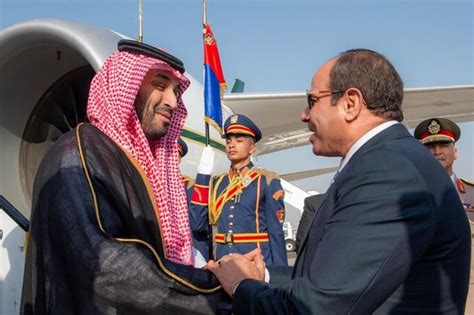 السيسي وابن سلمان إقامة الدولة الفلسطينية السبيل الوحيد لتحقيق السلام