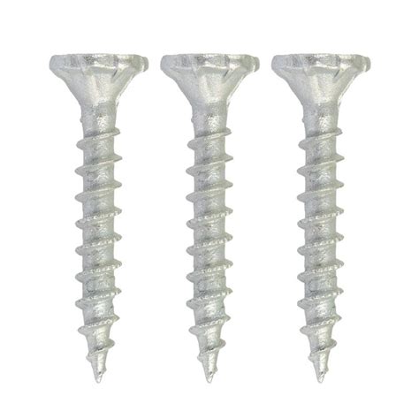 Trademark Collated Fibre Cement Screws Pk G X Mm Fine Thread