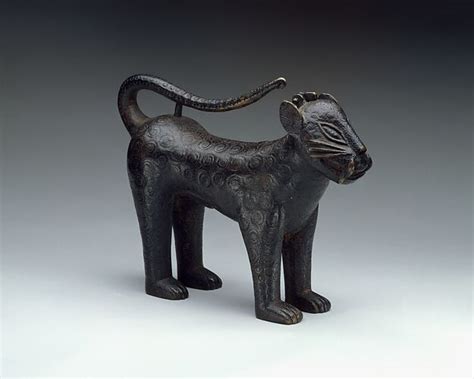 Edo Artist Leopard Aquamanile Edo The Metropolitan Museum Of Art