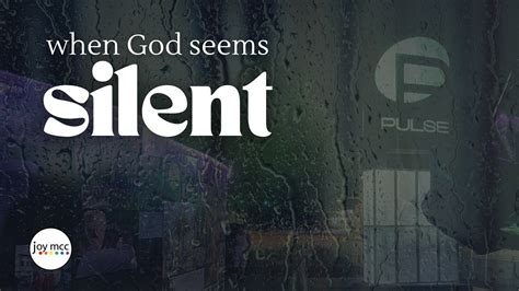 June 11 2023 Pulse Sunday When God Seems Silent Youtube