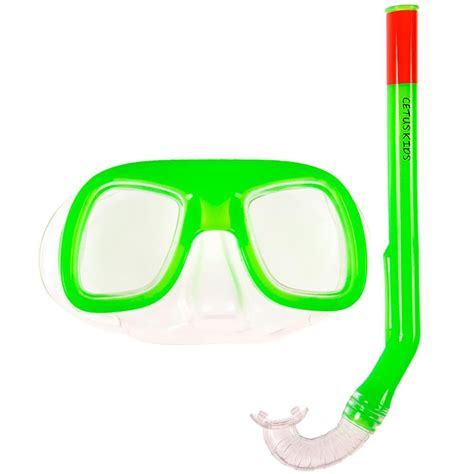 Conjunto Kit De Mergulho Snorking M Scara E Respirador Snorkel Firenze