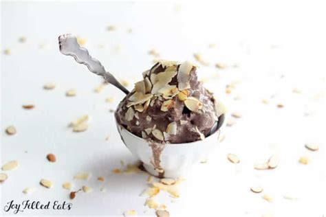 Almond Joy Ice Cream - Low Carb, Keto, Sugar-Free | Joy Filled Eats