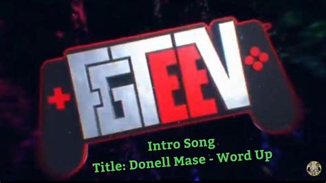 FGTEEV Full Intro Song 2020 - YouTube