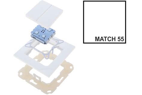 Weinzierl Presents New MATCH 55 Series Of KNX Push Buttons For TP And