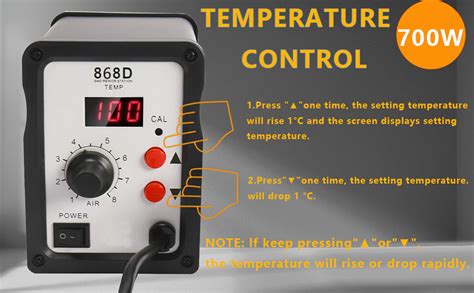 Hot Air Rework Station W Desoldering Station With Brushless Blower And Gentle Wind Hot Air