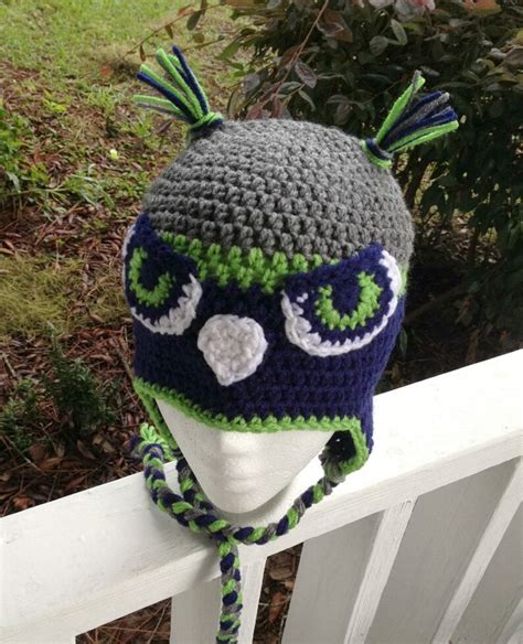 Hawk / Falcon Mascot Crochet Hat Newborn to Adult Sizes - Etsy