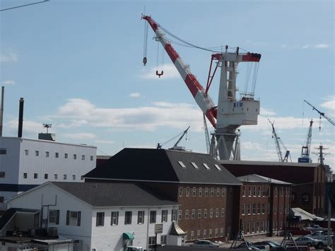 Daily Pics photographs by Caren-Marie Michel: Bath Iron Works, Bath, Maine