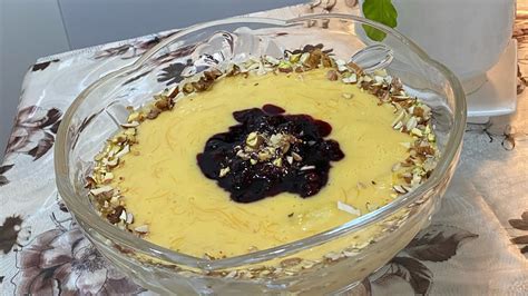 Delicious Custard Dessert Recipe Youtube