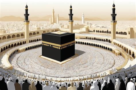 Translation May Allah Accept Your Hajj And Grant You Forgiveness Kaaba